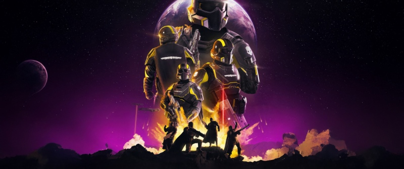 Helldivers 2, 2025 Games, Game poster, 5K