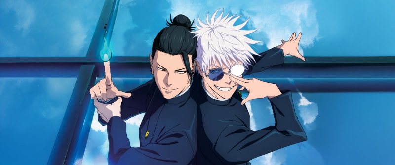 Jujutsu Kaisen Hidden Inventory, 2025, Anime movie, Satoru Gojo, Suguru Geto, 5K