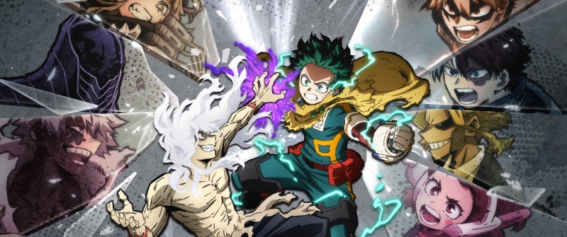 Izuku Midoriya, Tomura Shigaraki, My Hero Academia: All's Justice, Key Art, 2026 Games