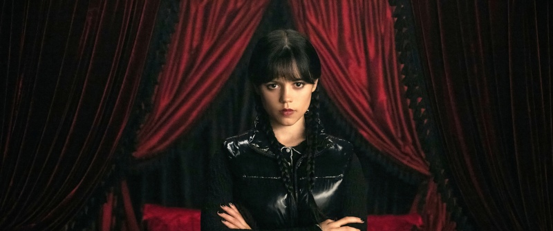 Jenna Ortega, Season 2, Wednesday (Netflix), Jenna Ortega as Wednesday Addams, 5K