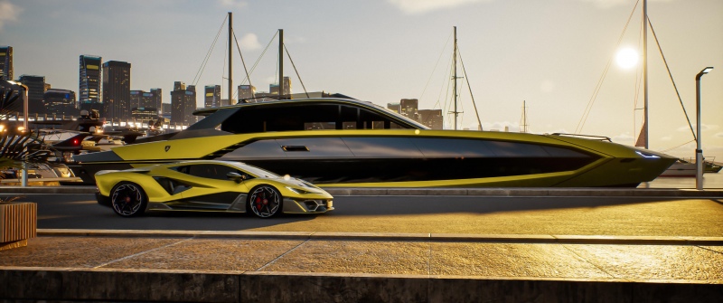 Tecnomar Lamborghini 101 Super yacht, Lamborghini Fenomeno