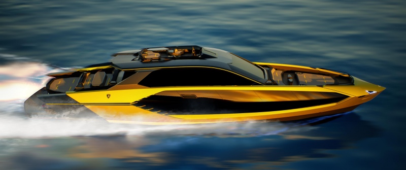 Tecnomar Lamborghini 101, Luxury yacht, Lamborghini, Speed boat