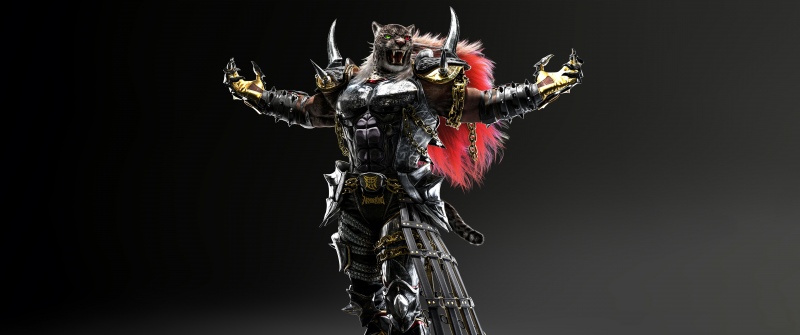 Tekken 8, Armor King, 5K, 8K, Dark background
