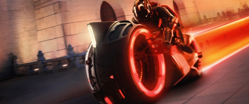Tron: Ares, Light Cycle, 2025 Movies, 5K