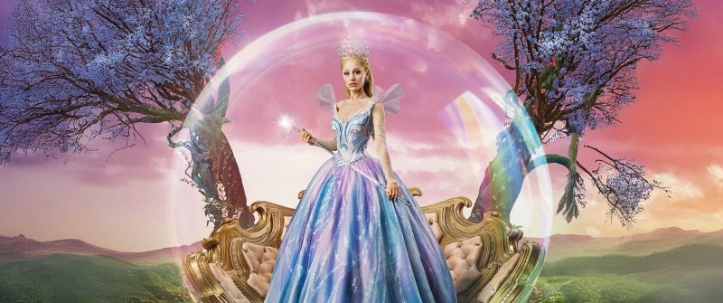 Wicked: For Good, Glinda, Ariana Grande, 2025 Movies, 5K