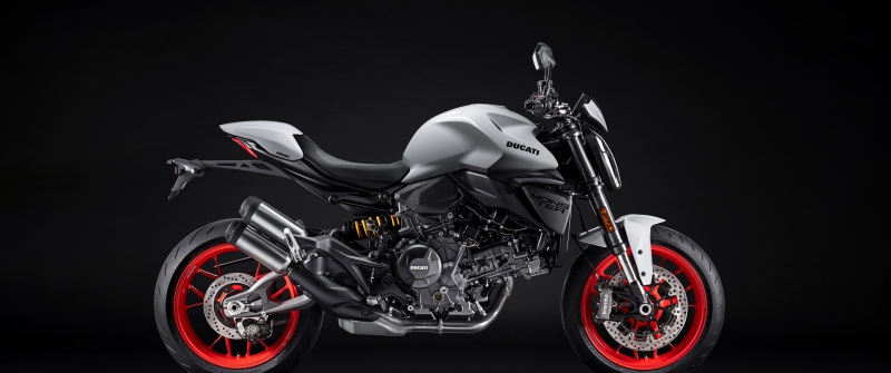 Ducati Monster V2, 2026, Dark background, 5K, Sports bikes
