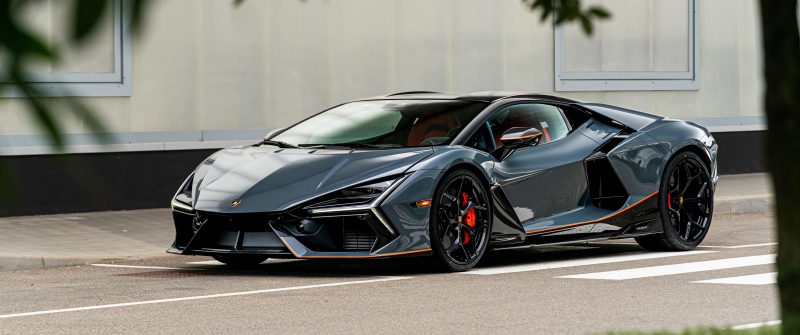 Lamborghini Revuelto, Outdoor, Hybrid sports car, 5K