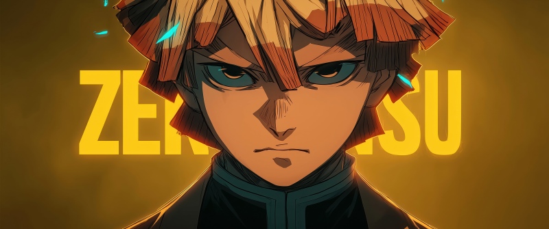 Zenitsu Agatsuma, Fierce, Demon Slayer: Kimetsu no Yaiba
