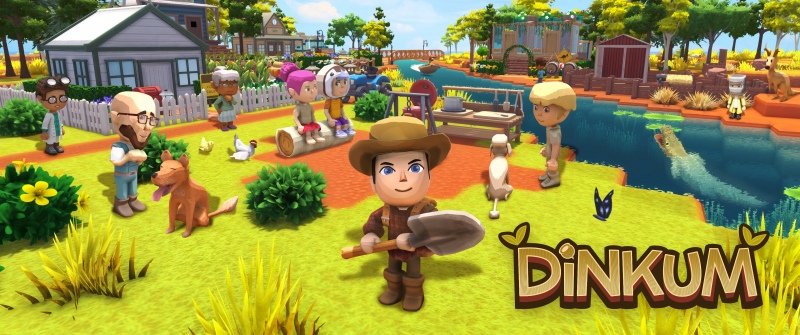 Dinkum, Key Art, Nintendo Switch, Video Game