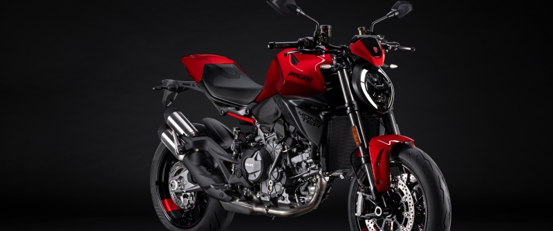 Ducati Monster Plus, 2026, Dark background