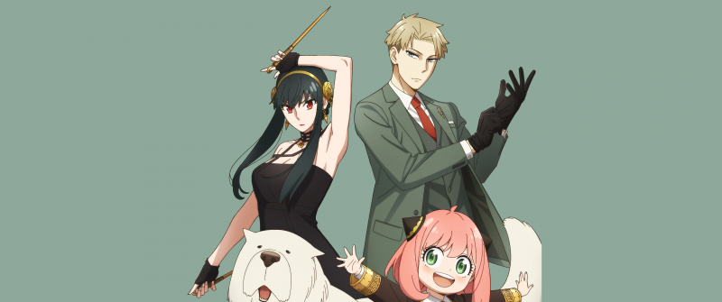 Spy x Family - Season 3, 5K, Loid Forger, Anya Forger, Yor Forger, Forger family, Anime series, Spy x Family