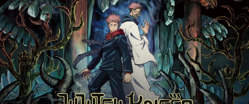 Jujutsu Kaisen, Anime poster, Yuji Itadori, Sukuna, 5K