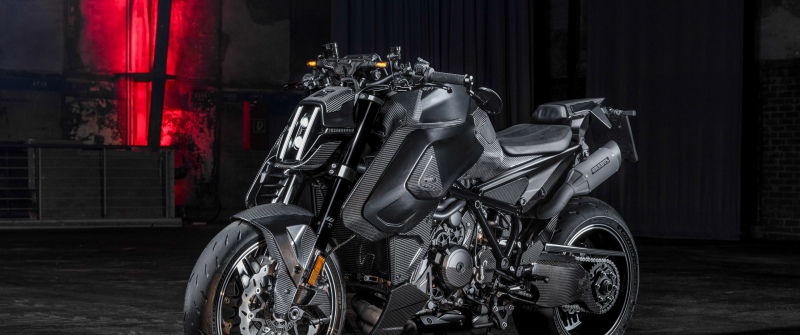 Brabus 1400 R Signature Edition, Carbon Fiber, 2026, KTM 1390 Super Duke R, Luxury naked bikes, Dark aesthetic, Futuristic