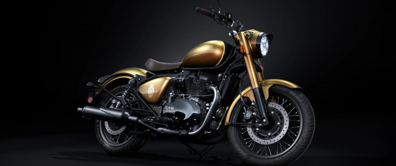 Royal Enfield Classic 650, Anniversary Edition, 2025, EICMA Motorcycle Show, Dark background