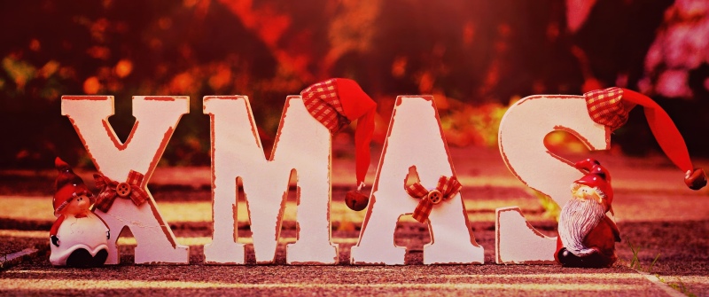 Xmas, Decoration, Bokeh, 5K, Christmas Season, Santa Claus Hat