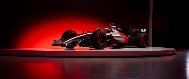 Audi R26 Concept, 2025, 5K, 8K, Dark red, Formula One cars, F1 Cars