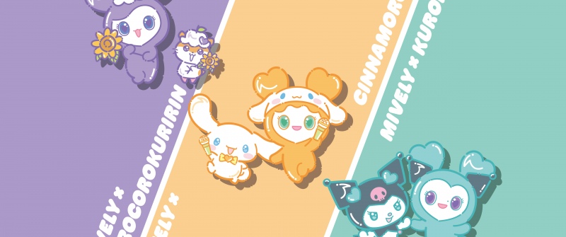 TWICE Lovelys x Sanrio, 5K, Corocorokuririn, Cinnamoroll, Kuromi