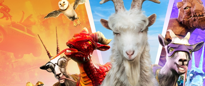 Goat Simulator 3, Key Art, Video Game