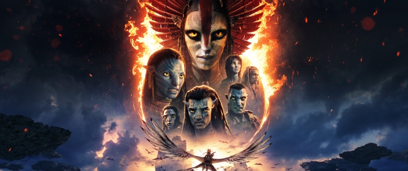 Avatar: Fire and Ash, Key Art, 2025 Movies, Movie poster