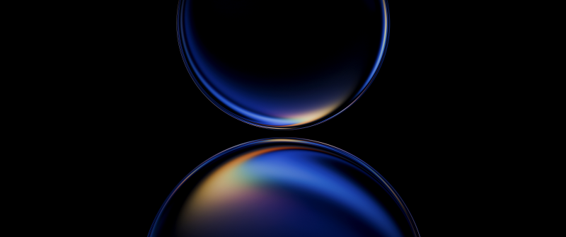 Huawei Mate 80, Stock, 5K, Dark background, Dark blue, Iridescent