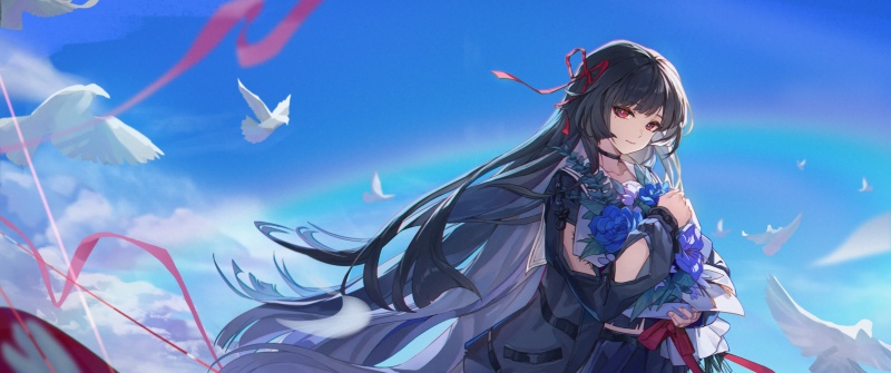 Chisa, Wuthering Waves, Anime girl, 5K