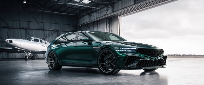 Genesis G90 Wingback Concept, 2025, 5K