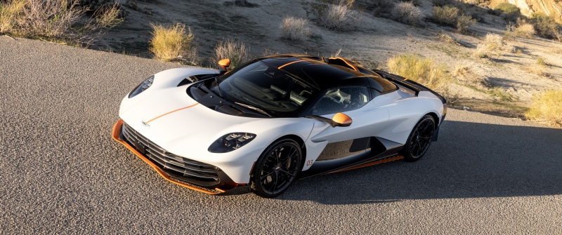 Aston Martin Valhalla, 2025, Plug-In Hybrid, Supercars, White cars, 5K