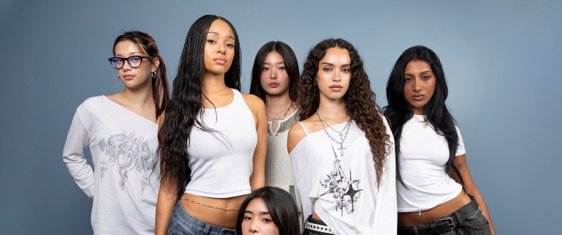 KATSEYE, Portrait, Girl group, Manon, Sophia (KATSEYE), Daniela, Lara (KATSEYE), Megan (KATSEYE), Yoonchae