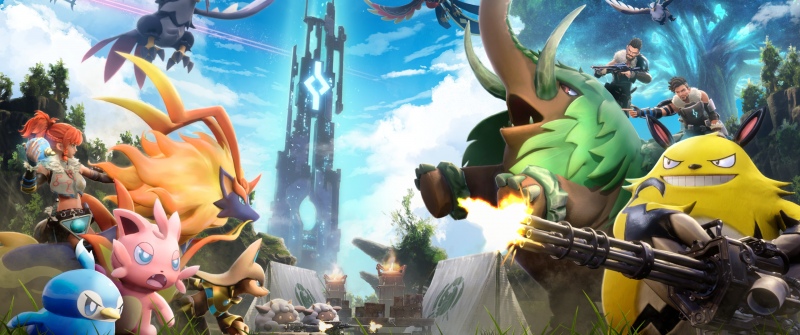 Palworld, Game poster, Video Game, Online games