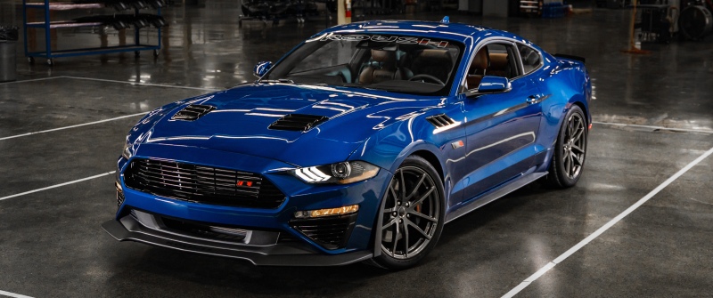 Ford Mustang, Roush TrakPak Mustang, Blue car