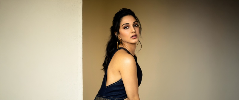 Kiara Advani, Denim outfit, Indian actress, 5K, 8K