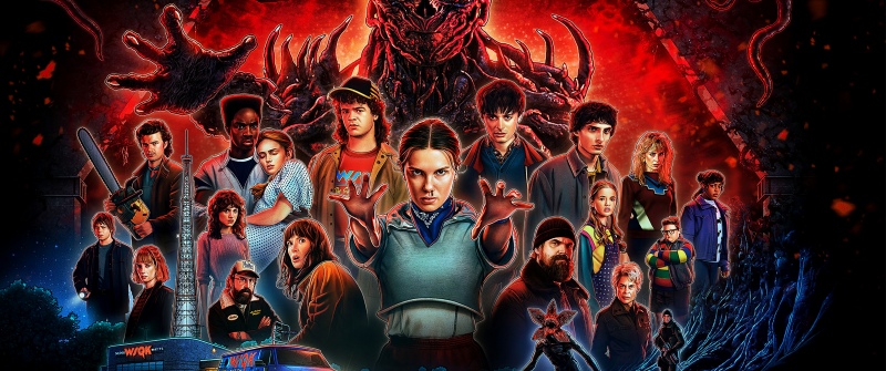 Stranger Things Season 5, Poster, 2025 series, Netflix series