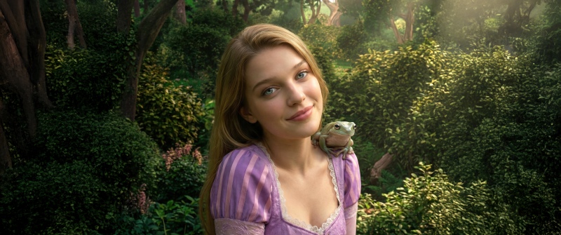 Teagan Croft, Rapunzel, Disney Princess, Disney movies, 5K