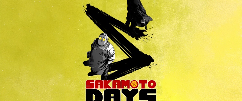 Taro Sakamoto, Season 1, Sakamoto Days, 5K, Yellow background