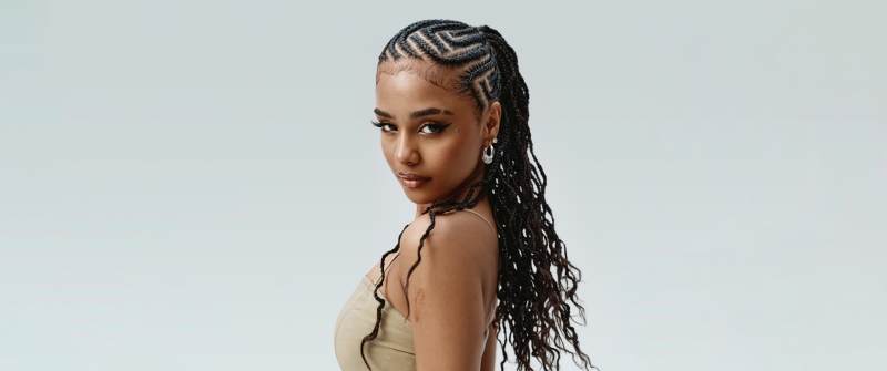 Tyla, 12K, Braided hair, Portrait, 5K, 8K, South African Singer