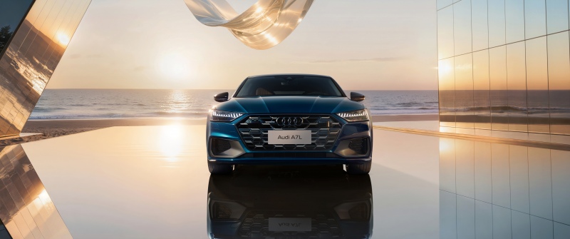 Audi A7L 55 TFSI quattro S line, 8K, Luxury Sedan, 5K