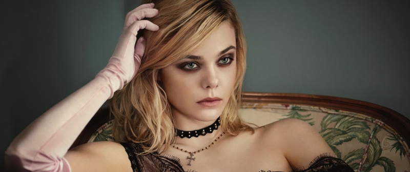 Elle Fanning, Vogue Magazine, American actress, 5K