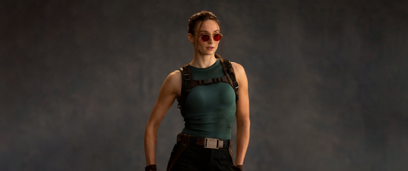 Sophie Turner, Lara Croft, 5K, 8K, Amazon Original Series, 2026 series