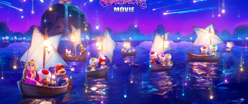 The Super Mario Galaxy Movie, Key Art, 2026 Movies, Animation movies