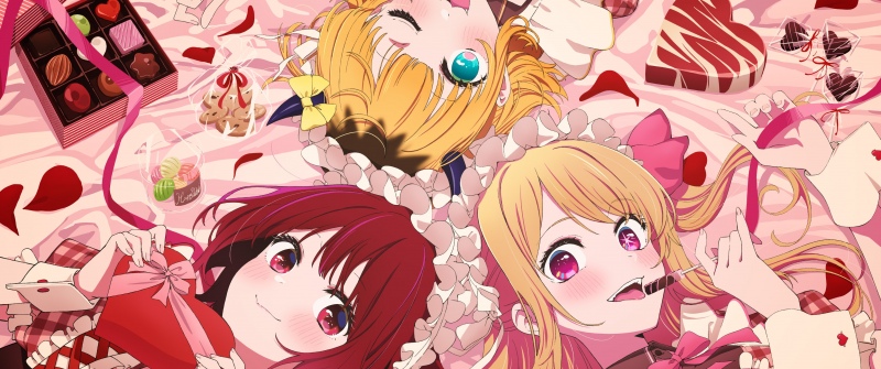 Oshi no Ko, B-Komachi, Idol, Ruby Hoshino, Mem-Cho, Kana Arima, Anime girl, Adorable, Japanese