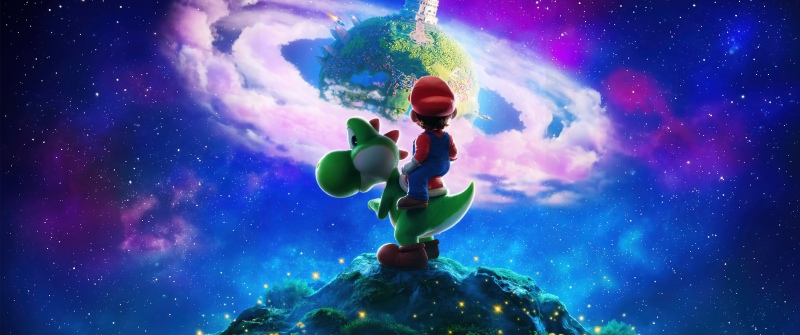 Yoshi, Mario, 5K, The Super Mario Galaxy Movie, 2026 Movies, Animation movies