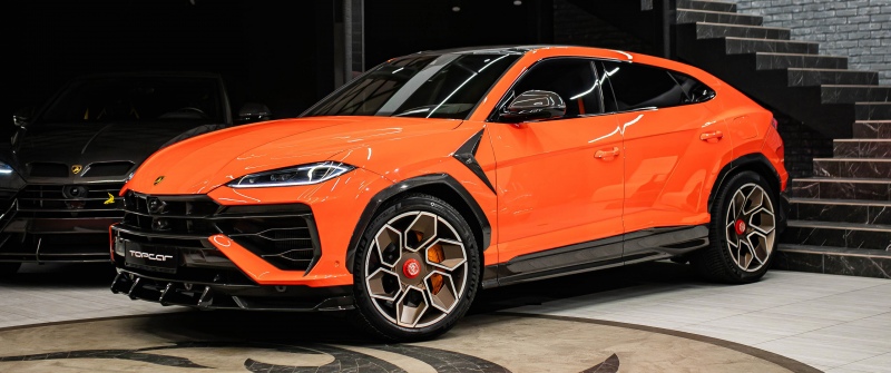 Lamborghini Urus SE, TopCar Design, Orange cars