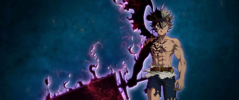 Asta, Demon-Slayer Sword, Black Clover, Fierce