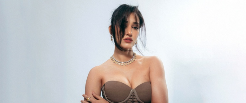 Disha Patani, Strapless, 8K, Indian actress, 5K, Glamorous, Portrait