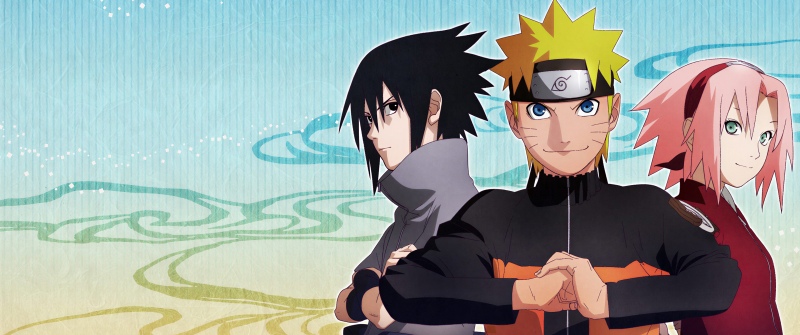 Naruto Shippuden, Naruto Team 7, Anime poster, Sakura Haruno, Sasuke Uchiha, Naruto Uzumaki