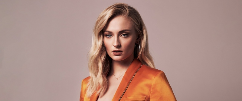 Sophie Turner, 5K, Orange, Blonde