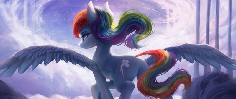 Rainbow Dash, Pegasus pony, My Little Pony Friendship is Magic