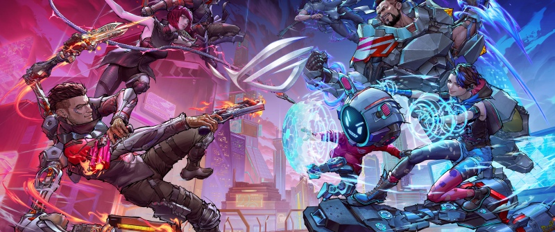 ASUS ROG, ROG SAGA Heroes Showdown, Official, Illustration, Artwork