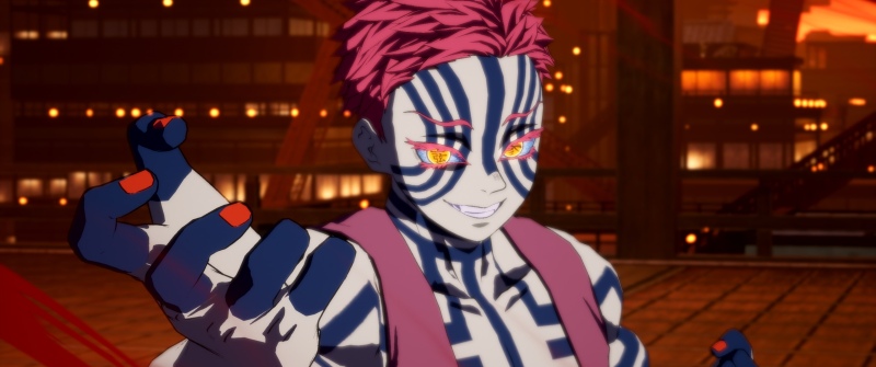 Akaza, Demon Slayer: The Hinokami Chronicles 2, Video Game, Demon Slayer: Kimetsu no Yaiba