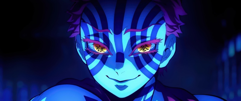 Akaza (Infinity Castle), Movie poster, Demon Slayer: Kimetsu No Yaiba Infinity Castle, Anime movie